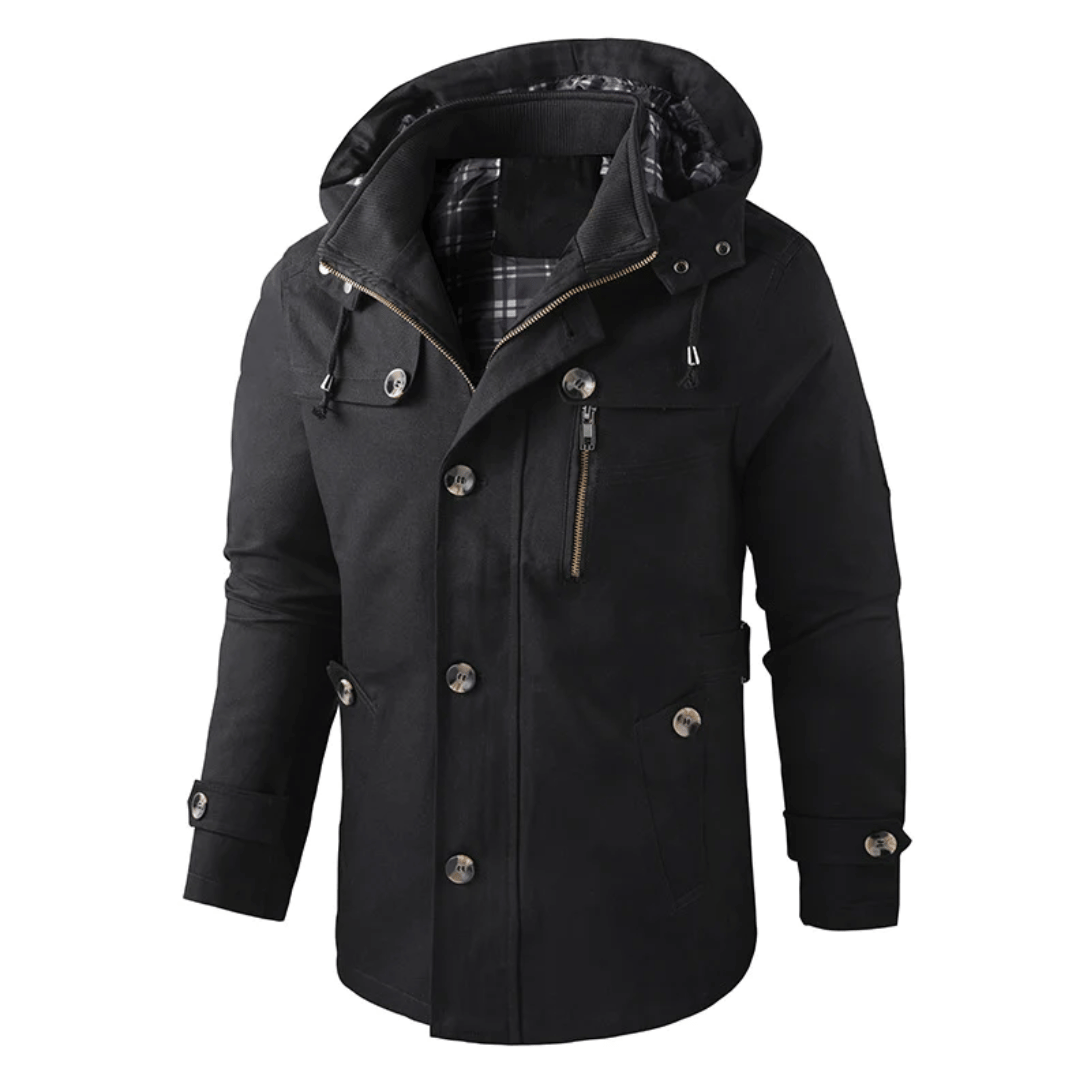 Mateo – Waterdichte Heren Winterjas met Capuchon