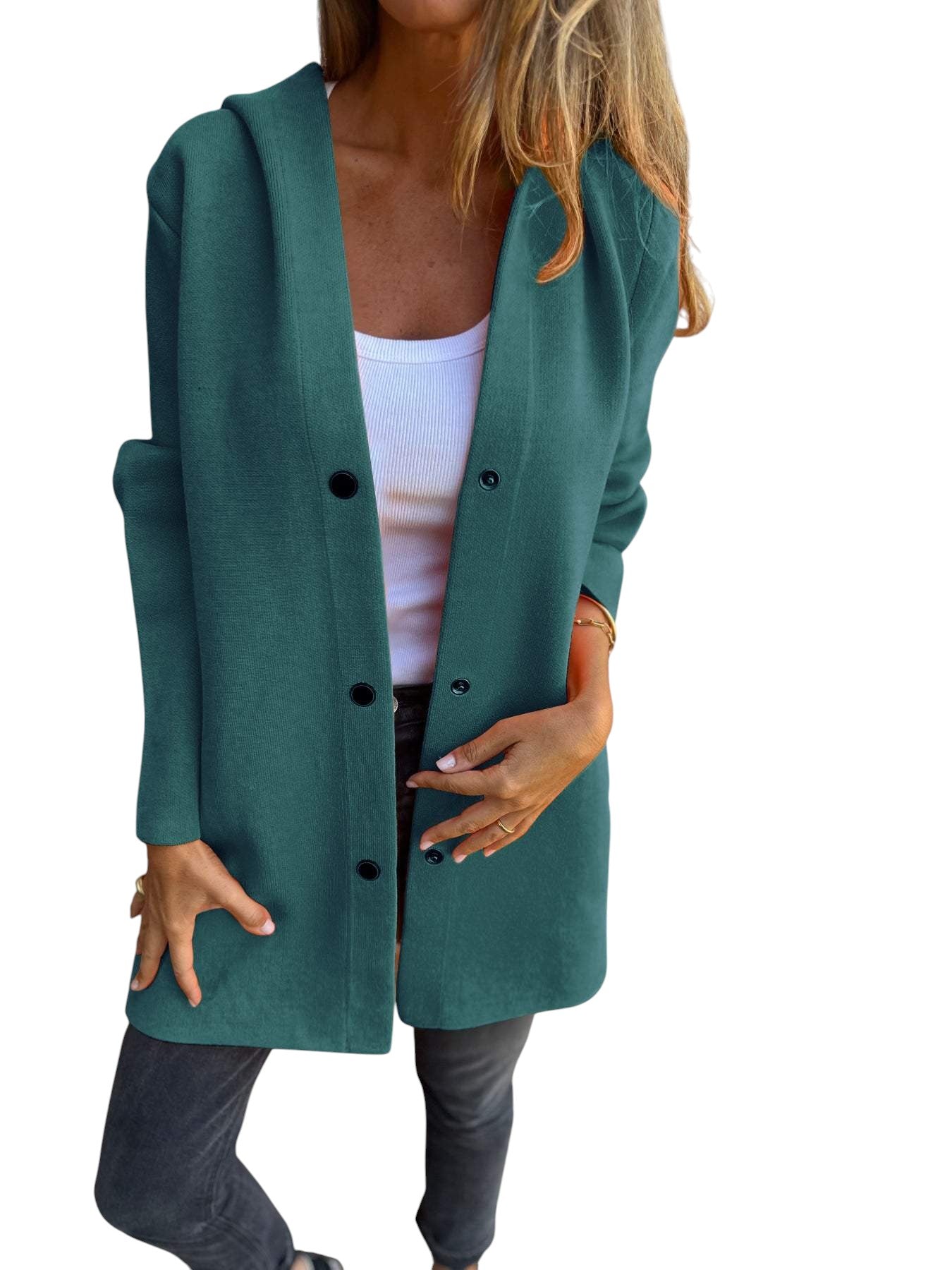Aurelia – Dames Jas met Capuchon voor Stijlvol Comfort