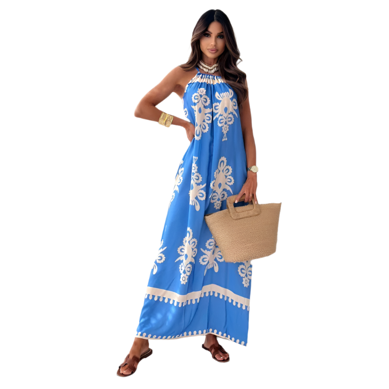 Bellavia – Boho-Chic Maxi Jurk voor Dames