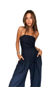 Gwen – Elegant Getailleerde Mouwloze Dames Jumpsuit