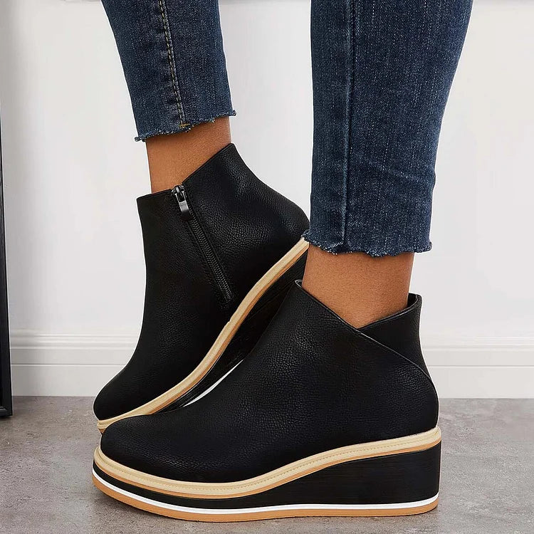 Casey – Dames PU Leren Comfortschoenen
