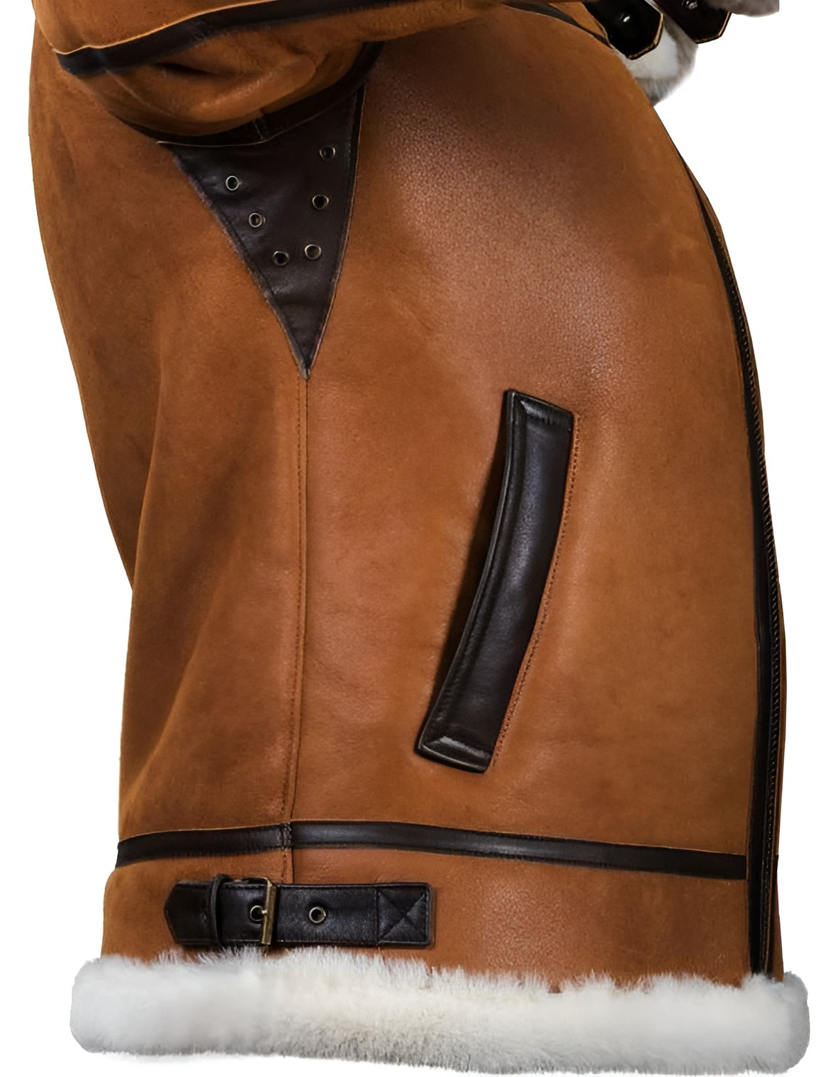 Luca – Leren Winterjas Met Capuchon voor Heren
