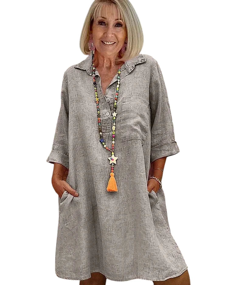Hanne – Relaxte Chic Dames Zomerjurk
