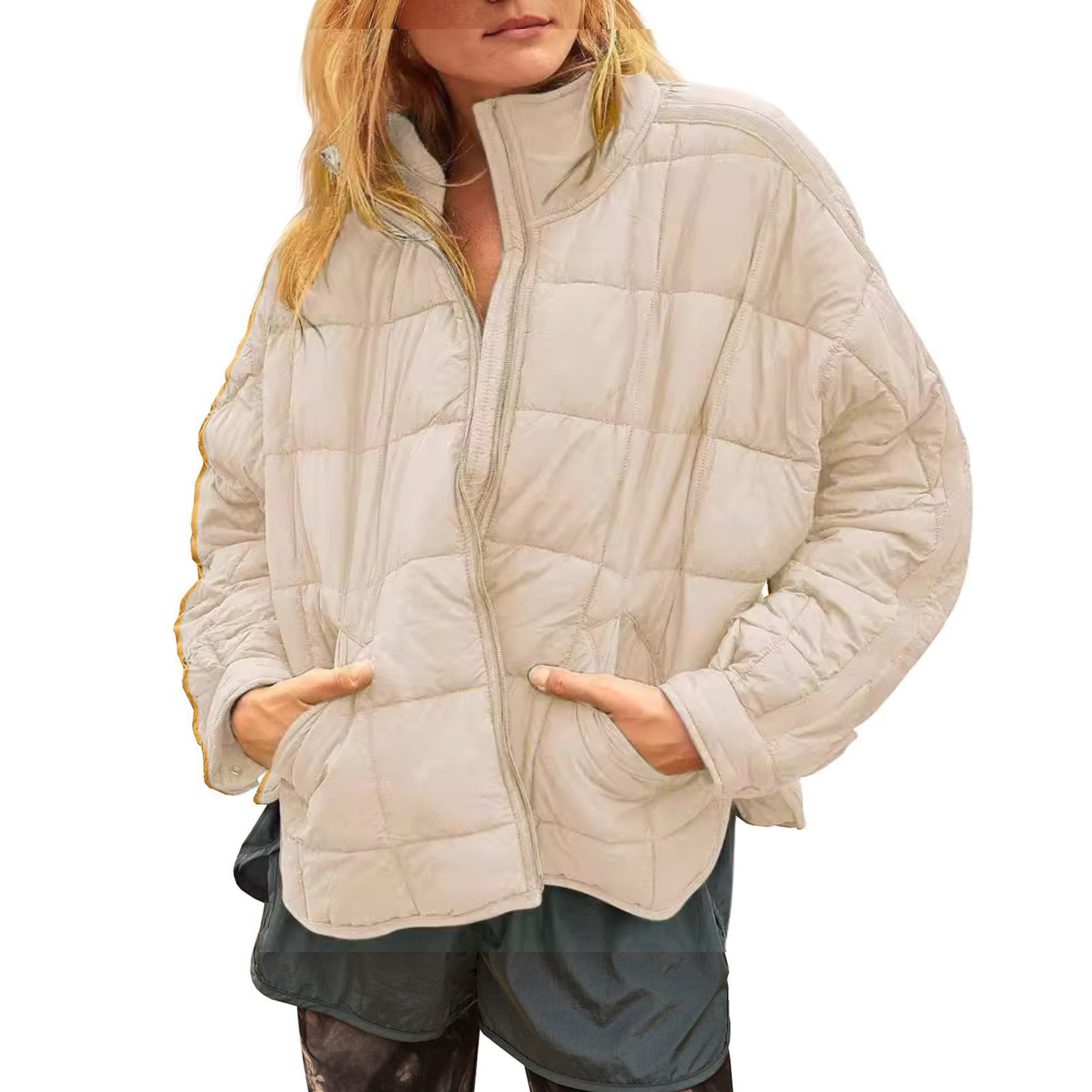 Sheila – Lichtgewicht Dames Puffer Jas met Rits