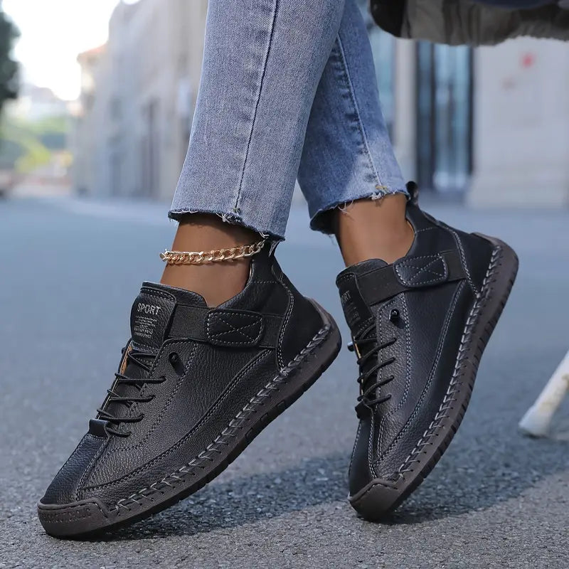 Althea – Lichtgewicht Dames Leren Sneakers voor Elke Dag
