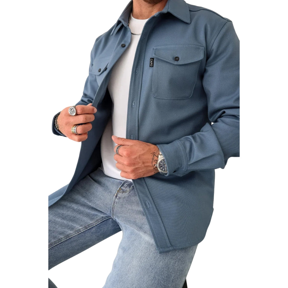 Lorenzo – Modern Fit Heren Overhemd in Casual Stijl
