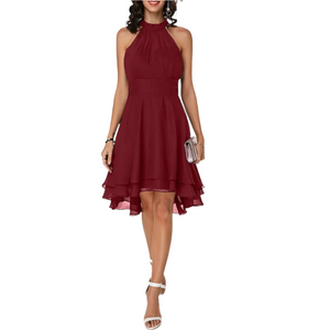 Chiara – Elegante Damesjurk met Speelse Ruffles