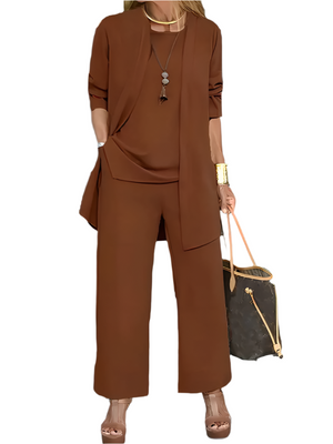 Hannah – Comfortabele Dames Lounge Set van Zachte Katoen