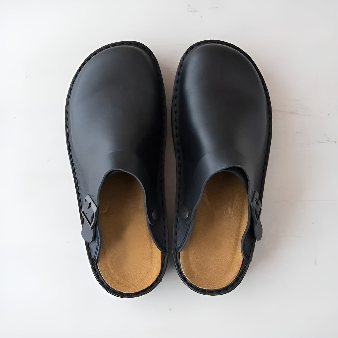Rivano – Leren Orthopedische Pantoffels voor Heren
