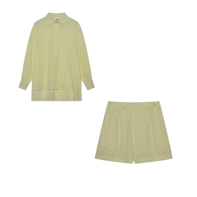 Chiara – Luchtige Dames Set van Blouse en Shorts