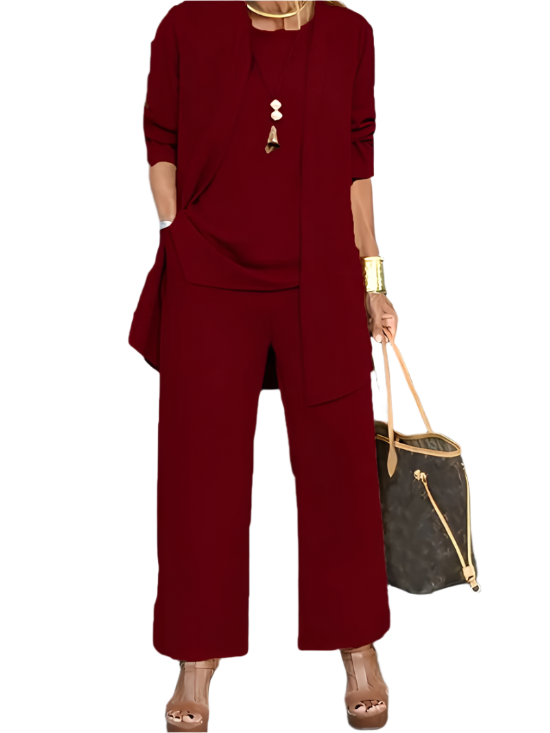 Hannah – Comfortabele Dames Lounge Set van Zachte Katoen