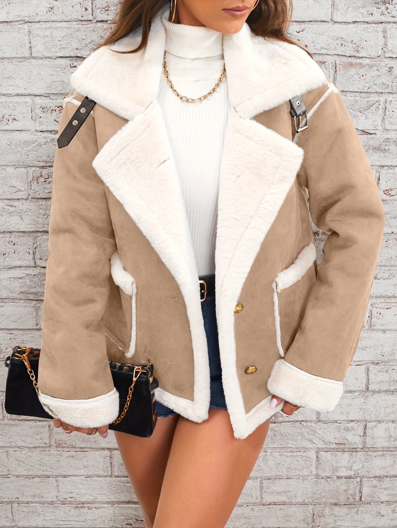 Giulia – Elegante Teddy Winterjas voor Dames