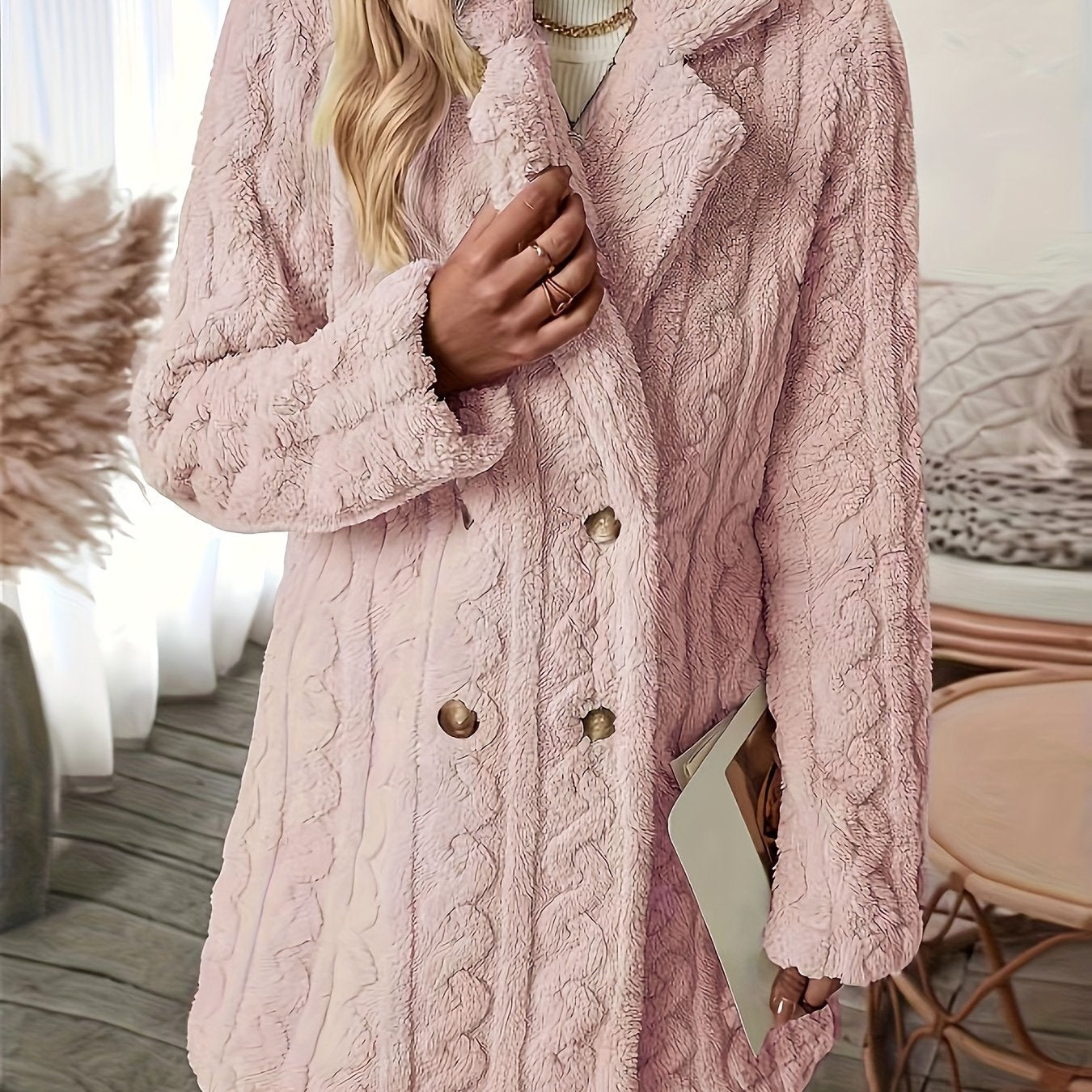 VeraMonti Elegante chique winterjas Voor Vrouwen