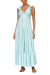 Elena – Boho Maxi Jurk met Elegante Ruches
