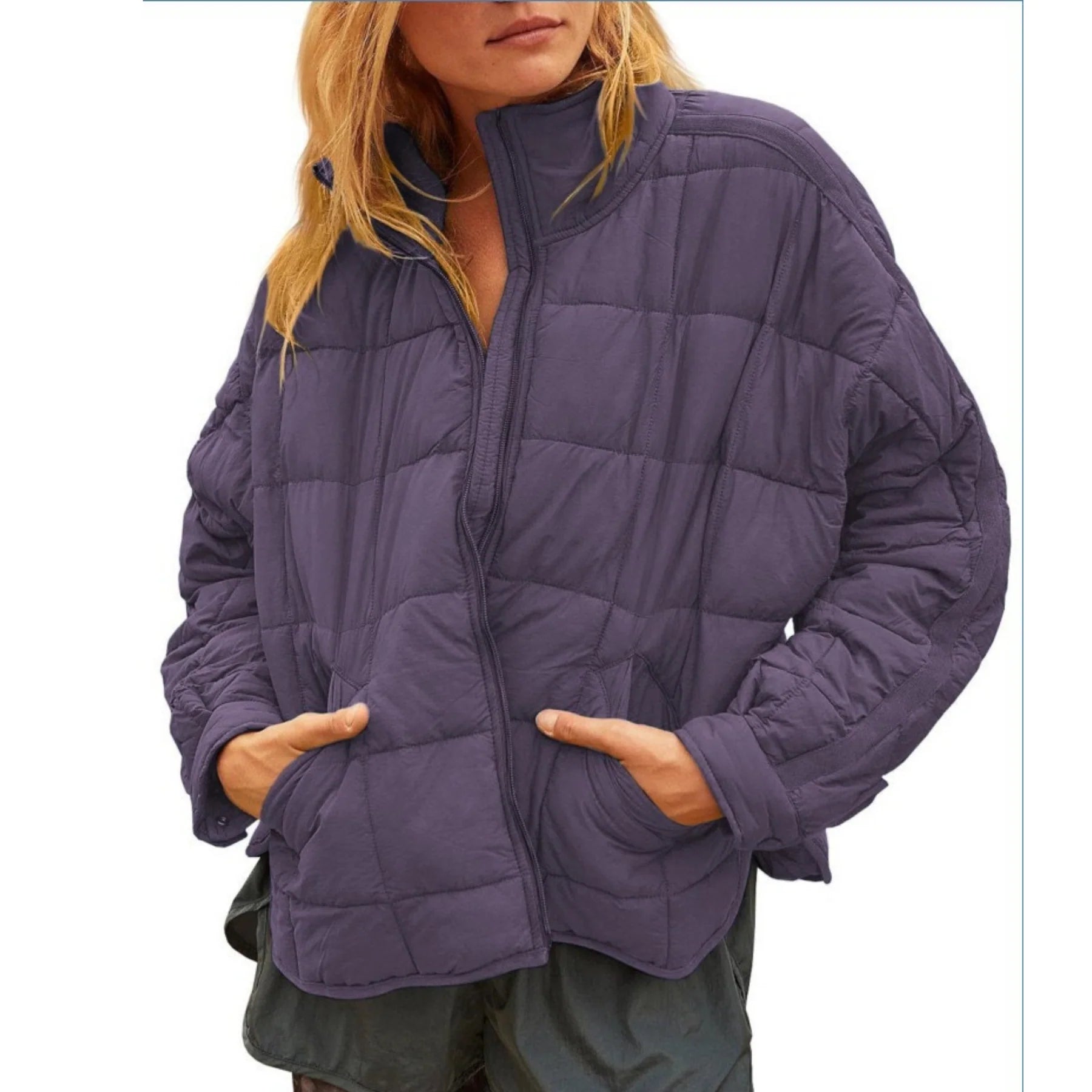Sheila – Lichtgewicht Dames Puffer Jas met Rits