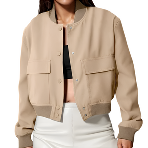 Giulia – Dames Utility Jas met Knoopsluiting