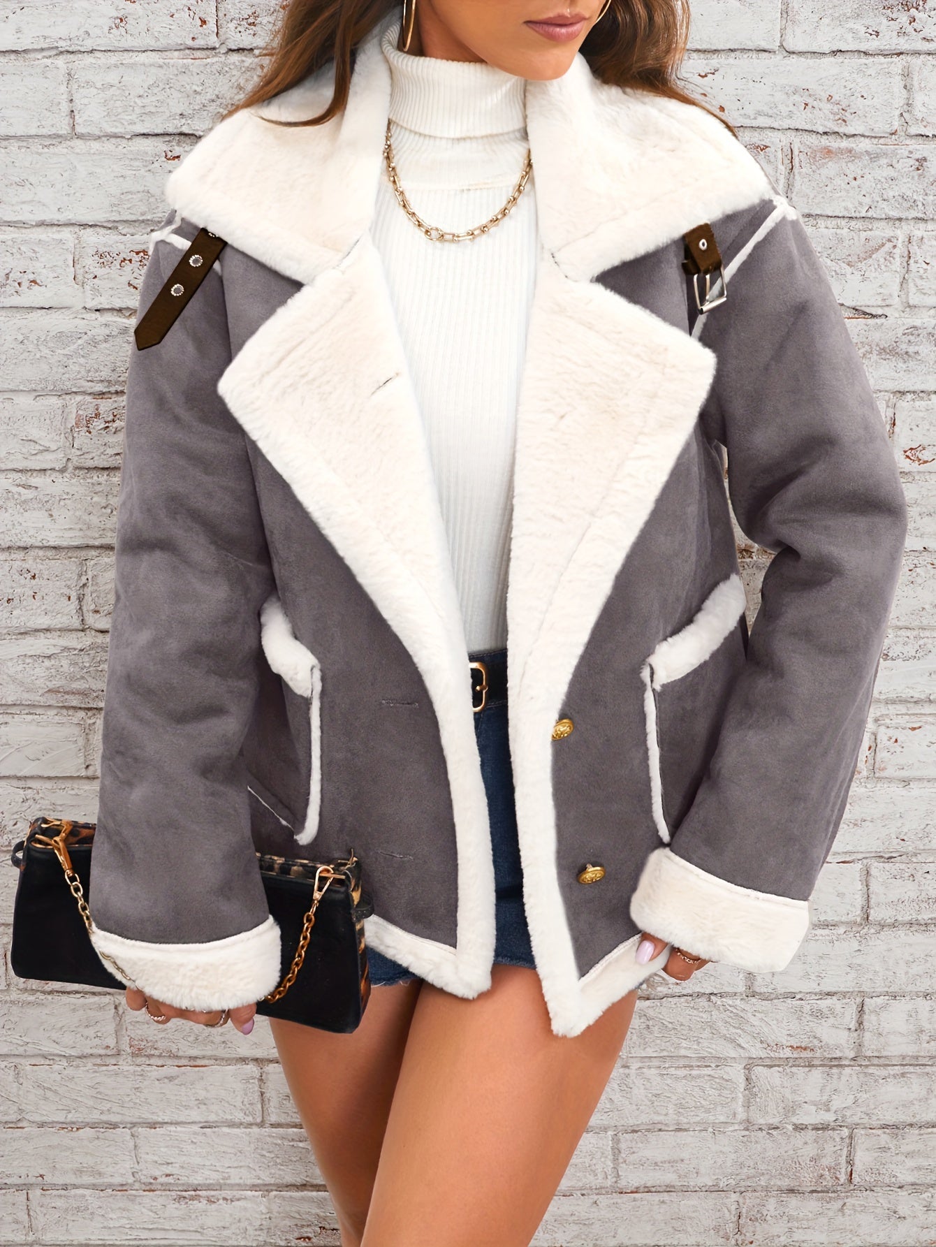 Giulia – Elegante Teddy Winterjas voor Dames