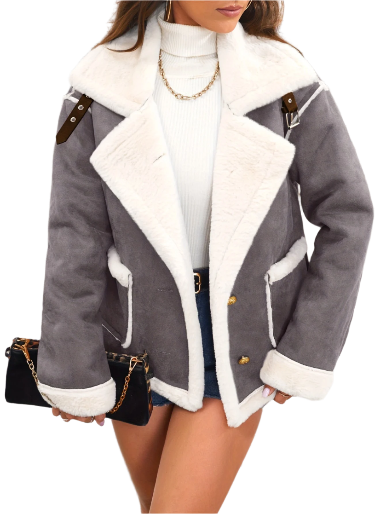 Giulia – Elegante Teddy Winterjas voor Dames