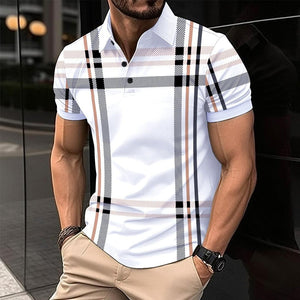 AlessioVieri Gestreepte Polo