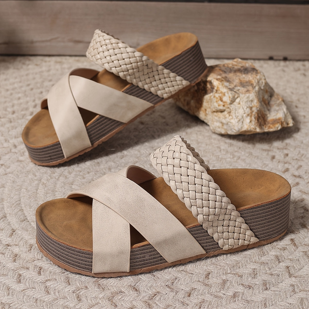 Grace – Leren Dames Comfortsandalen