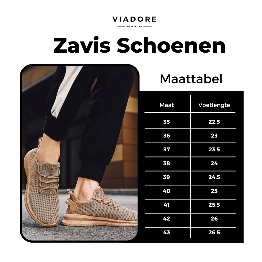 Zari Milano™ Sneakers |  Ademende En Lichtgewicht Herensneakers