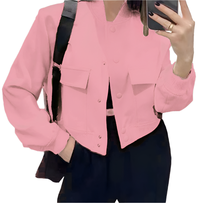 Giulia – Dames Utility Jas met Knoopsluiting