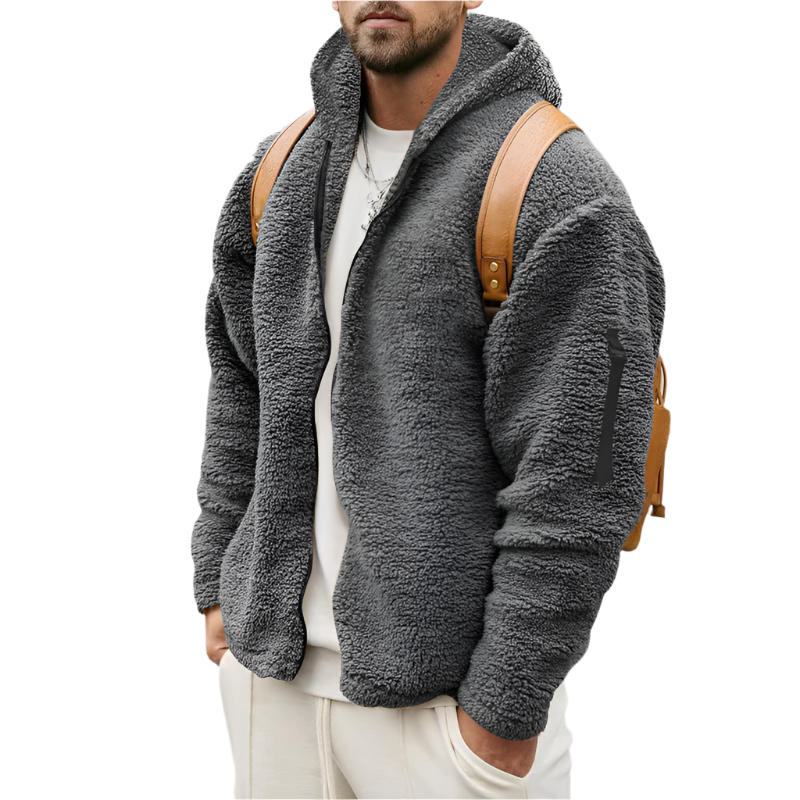 Lorenzo – Heren Winterjas met Sherpa Voering