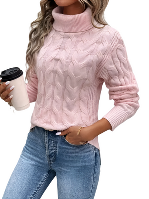 Giulia – Warme Gebreide Dames Coltrui voor de Winter
