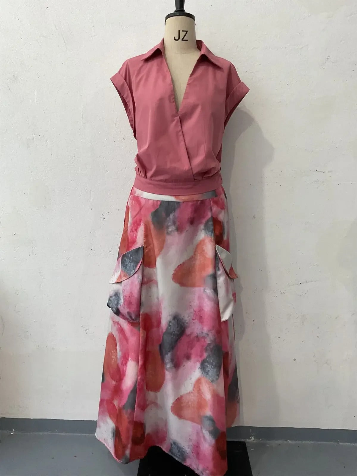 Sofia – Elegante Mouwloze Dames Tweedelige Set