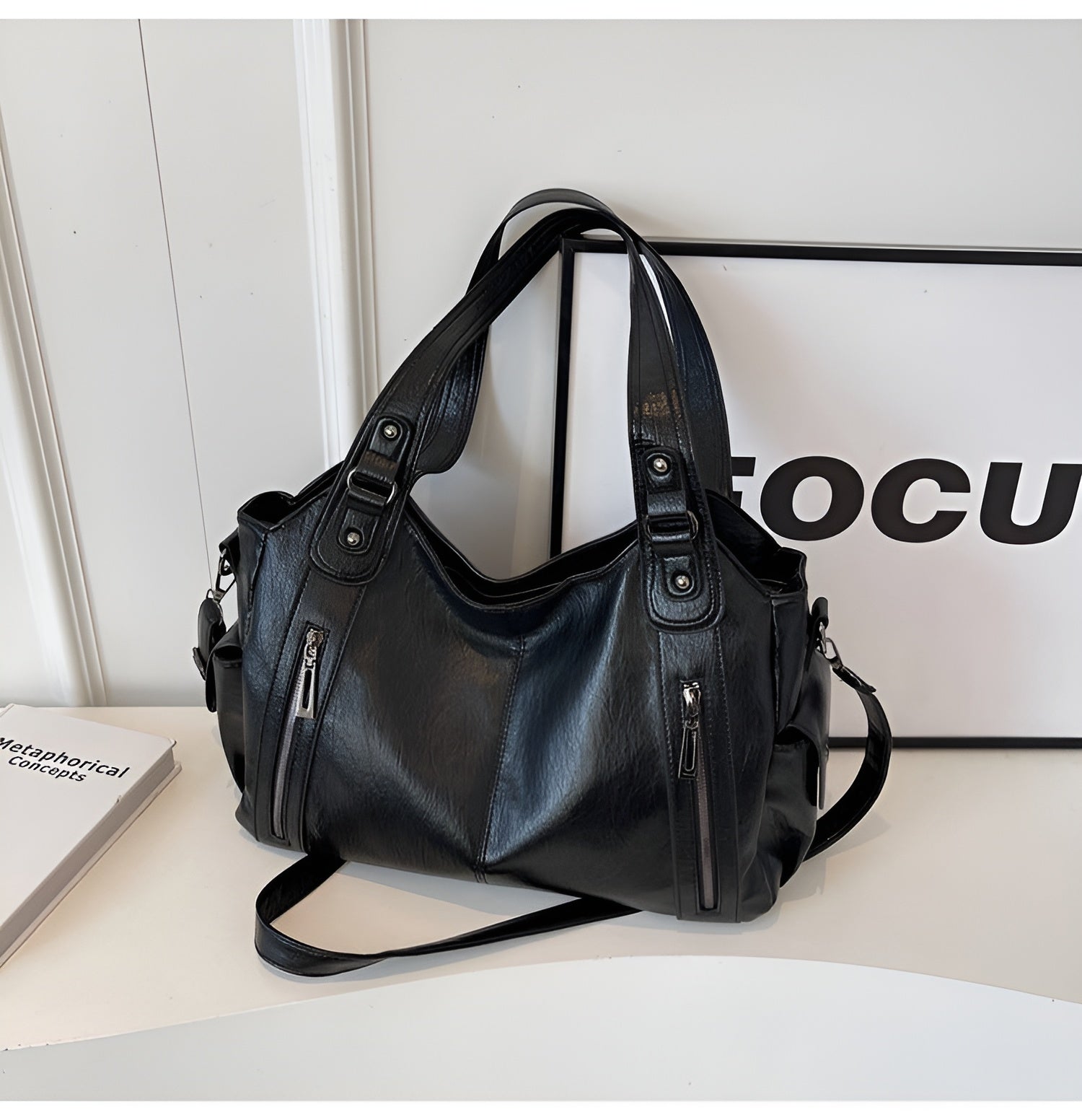 Amélie – Elegante Leren Dames Tote Bag