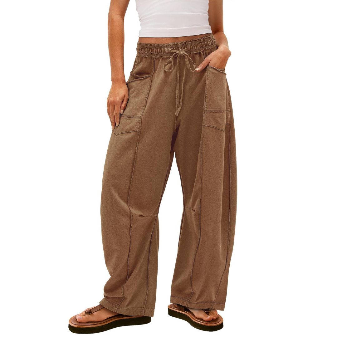 Ivy – Comfortabele Dames Baggy Lounge Broek