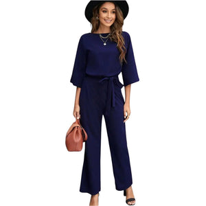 Giulietta – Luxe Dames Jumpsuit met Wijde Pijpen