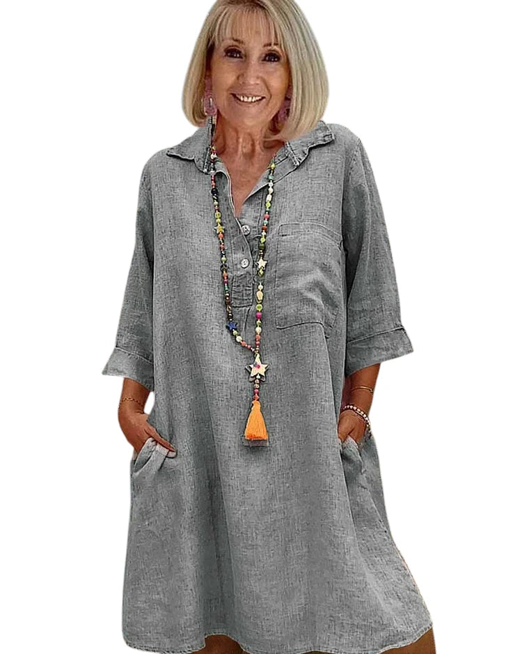 Hanne – Relaxte Chic Dames Zomerjurk