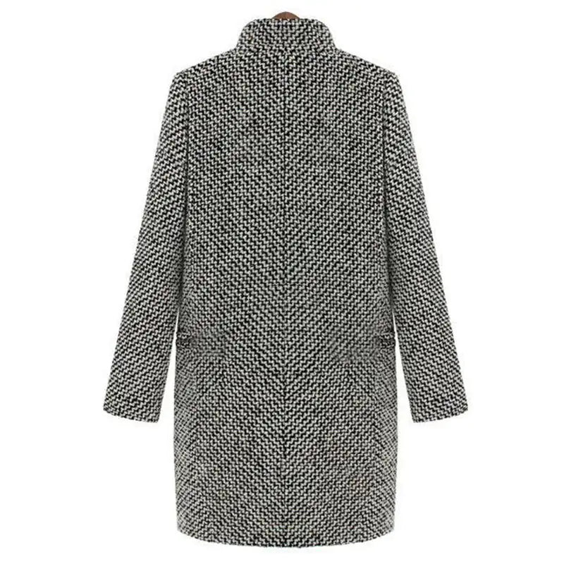 Isabella – Lange Wol Winterjas voor Dames