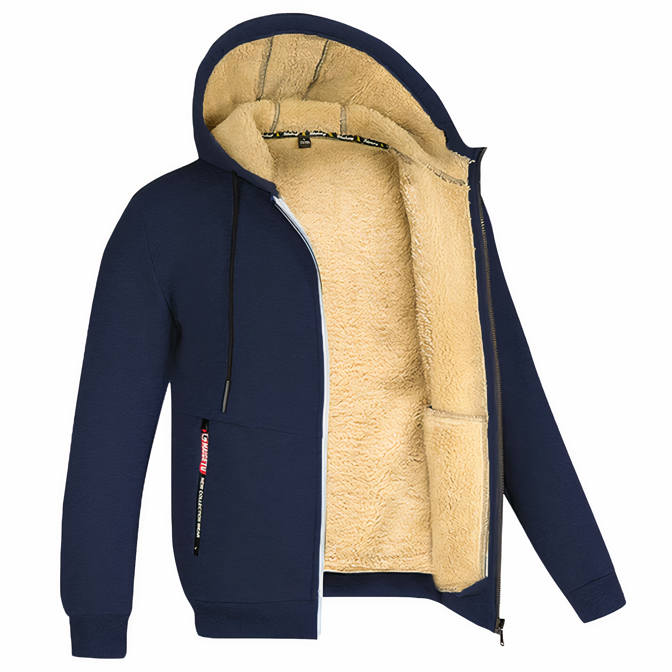 Alessio – Fleecegevoerde Unisex Winterjas