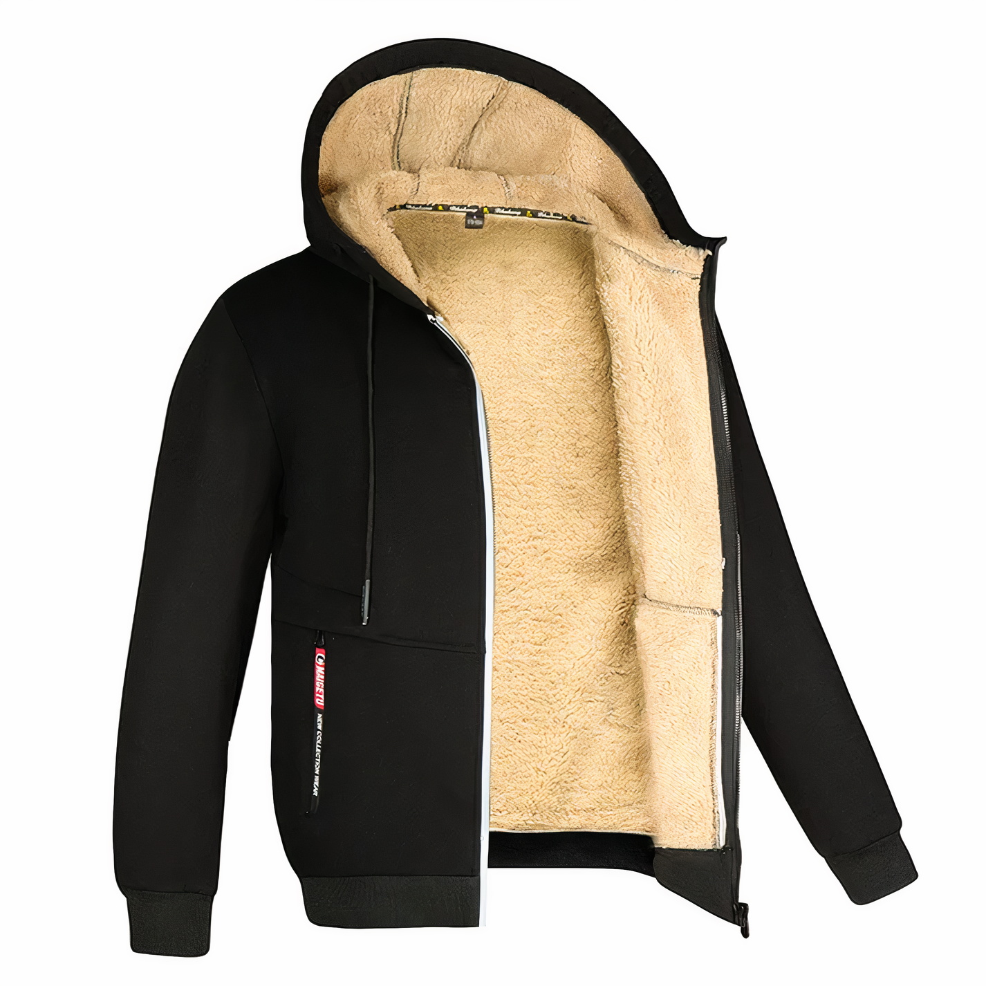 Alessio – Fleecegevoerde Unisex Winterjas