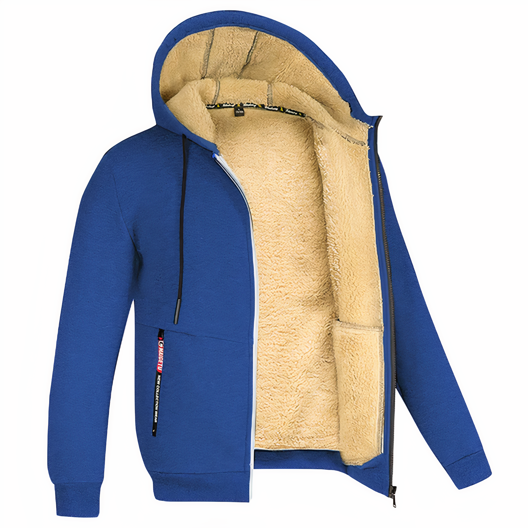 Alessio – Fleecegevoerde Unisex Winterjas
