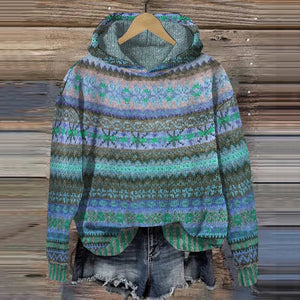 LucaRoma Retro Hoodie Voor Vrouwen