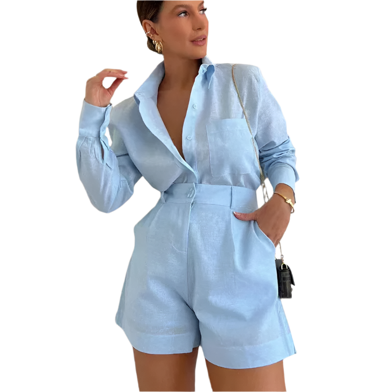 Claudia – Luchtig Tweedelig Dames Zomerset