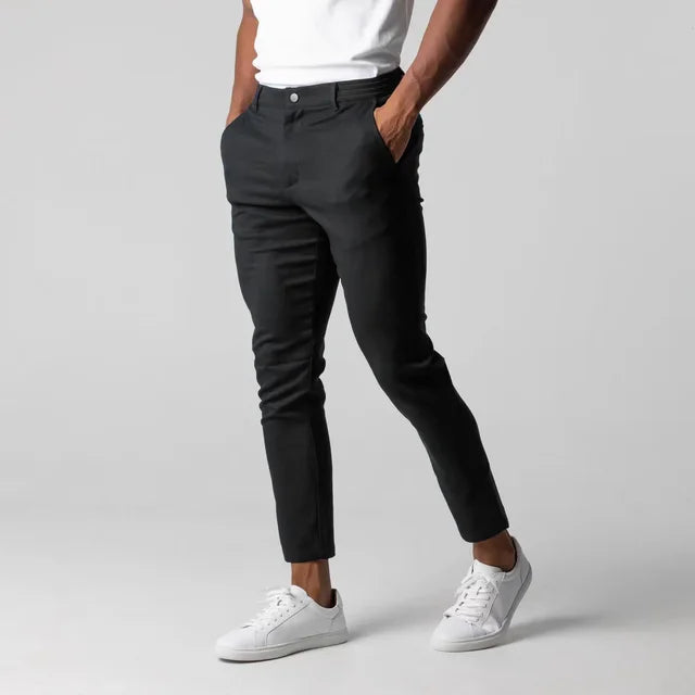 Fabrizio™ Heren Taps toelopende Actieve Stretch Broek