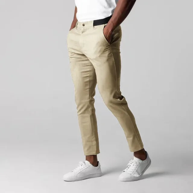 Fabrizio™ Heren Taps toelopende Actieve Stretch Broek