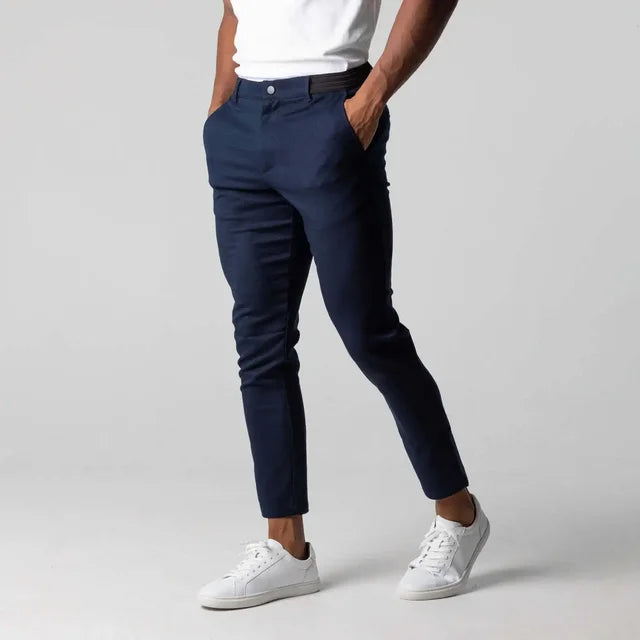Fabrizio™ Heren Taps toelopende Actieve Stretch Broek