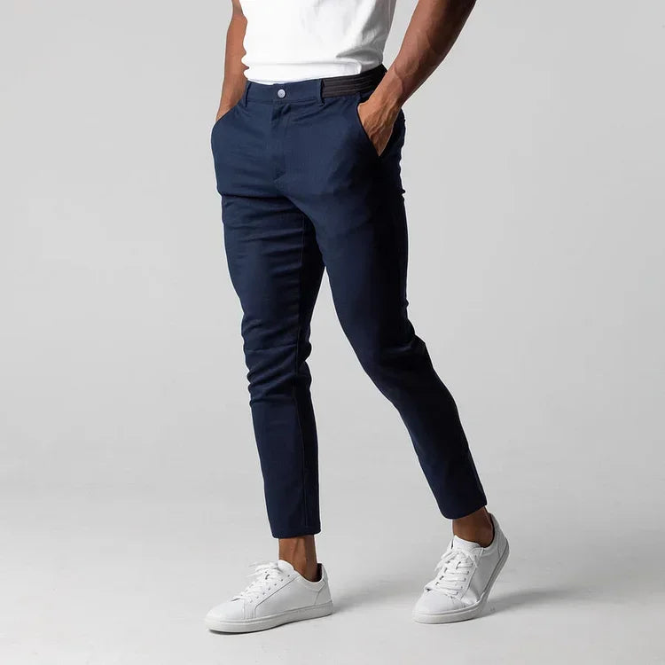 Fabrizio™ Heren Taps toelopende Actieve Stretch Broek