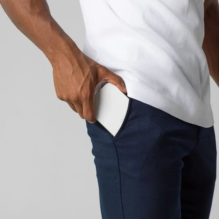 Fabrizio™ Heren Taps toelopende Actieve Stretch Broek