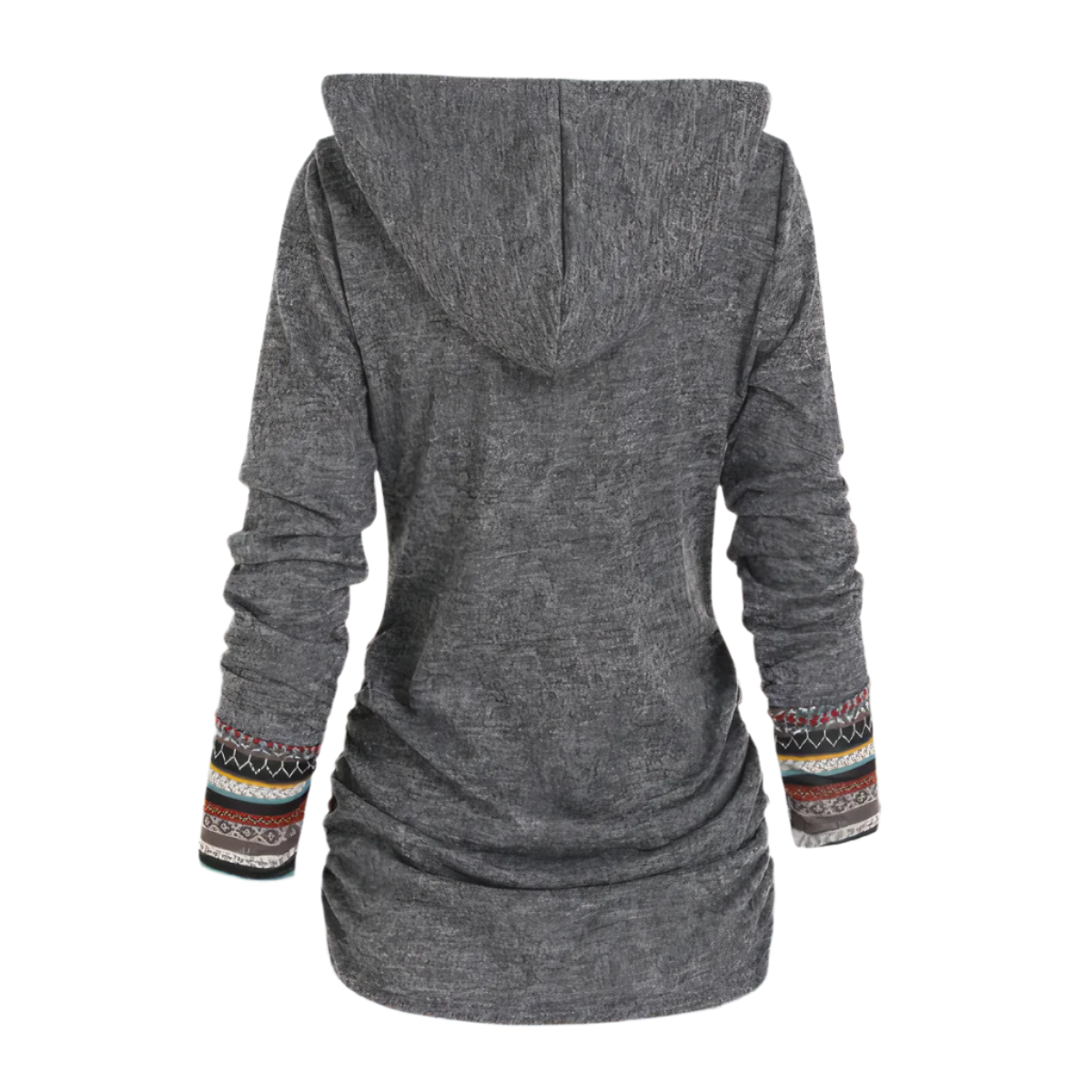 Elio – Stijlvolle Unisex Hoodie met Tribaal Motief