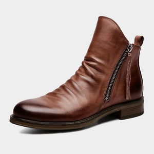 Lorenzo – PU-Lederen Herenschoenen voor Alle Seizoenen