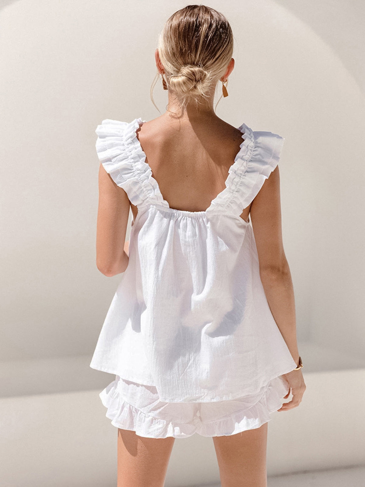 Hazel – Lichtgewicht Dames Zomerset met Ruches