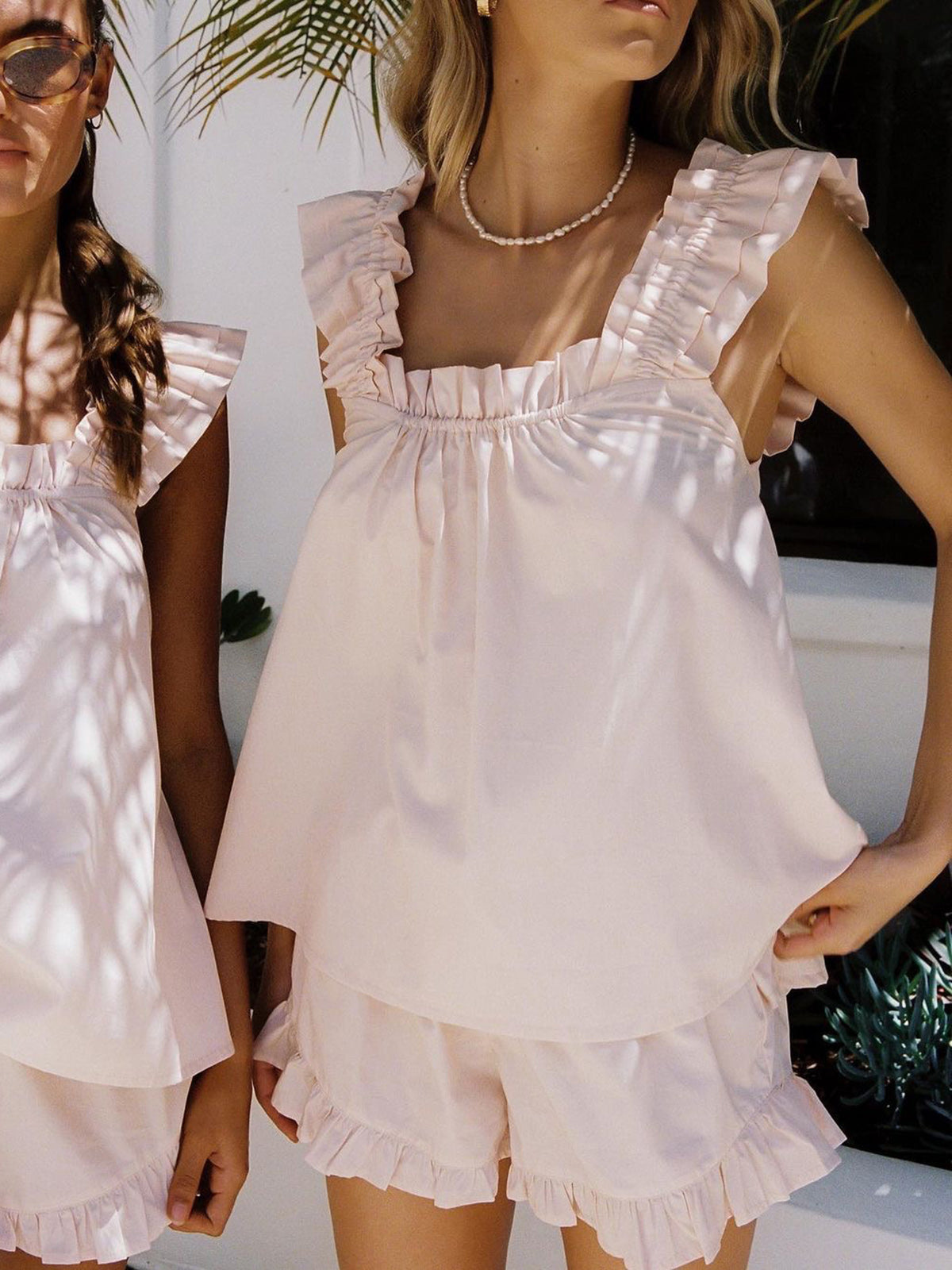 Hazel – Lichtgewicht Dames Zomerset met Ruches