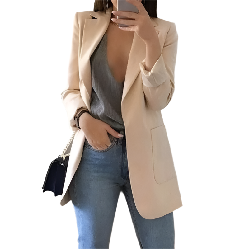 Alessia – Getailleerde Dames Blazer in Uitgebreide Maten