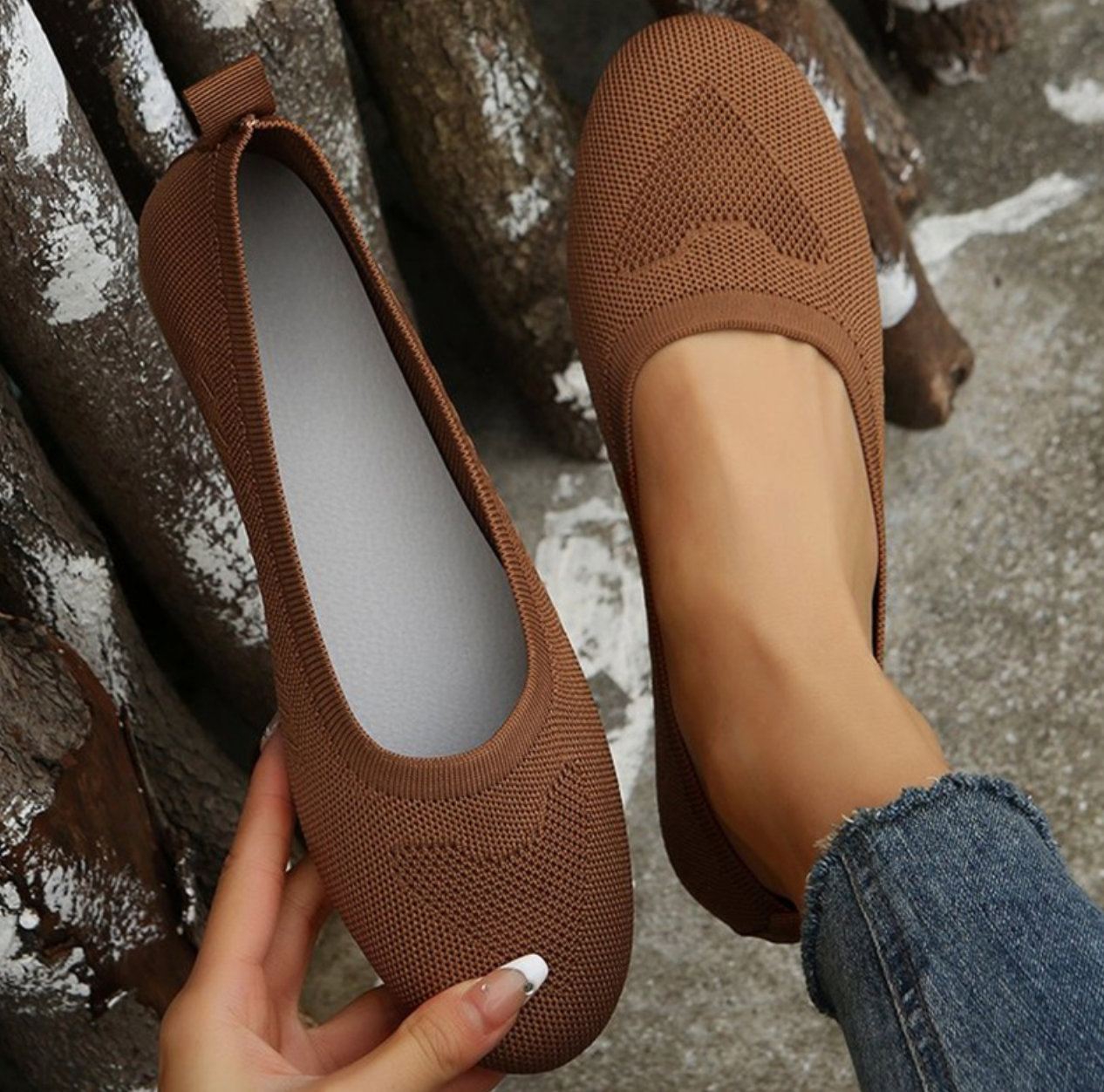 Lucia – Comfortabele Slip-On Dames Schoenen
